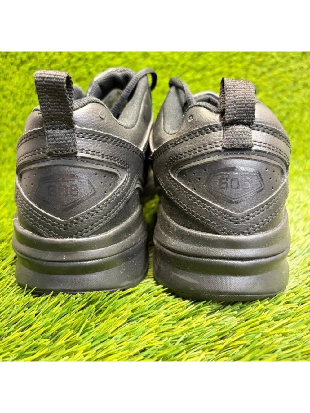 New Balance 608 V5 Womens Size 11 Black Athletic Slip Resistant Shoes Sneakers